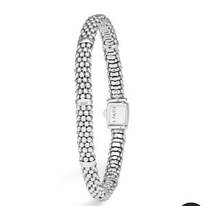LAGOS Signature Sterling Silver Petite Caviar Bracelet